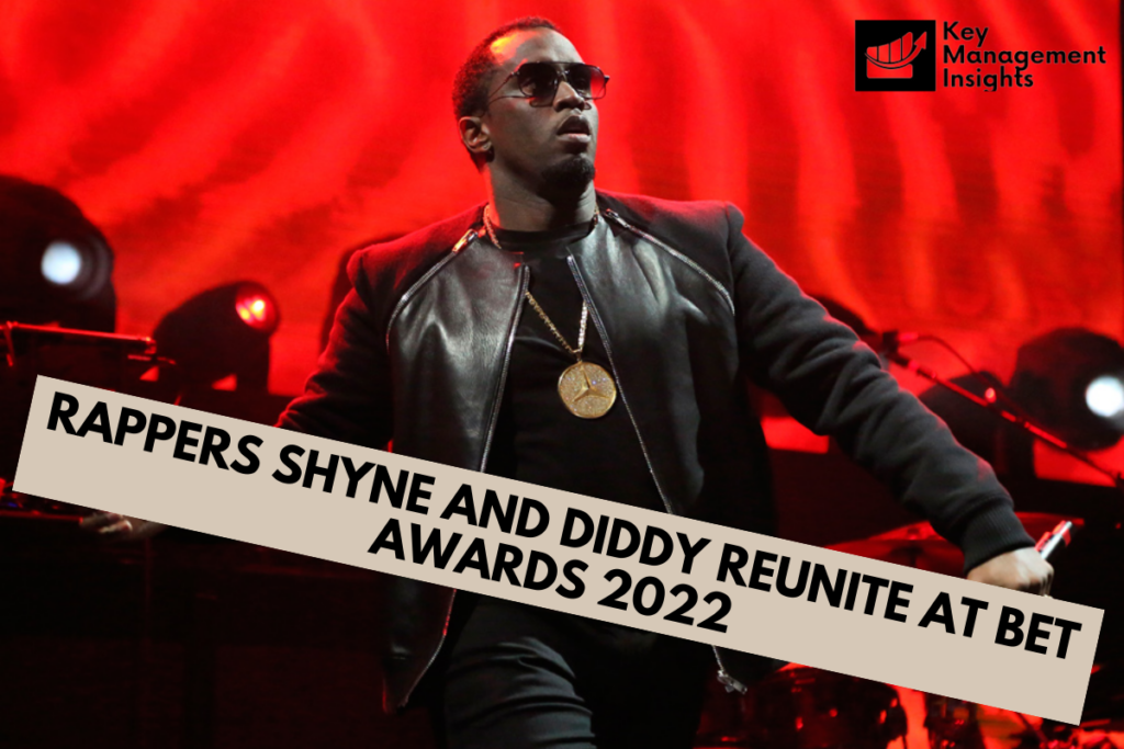 Rappers Shyne and Diddy Reunite at Bet Awards 2022