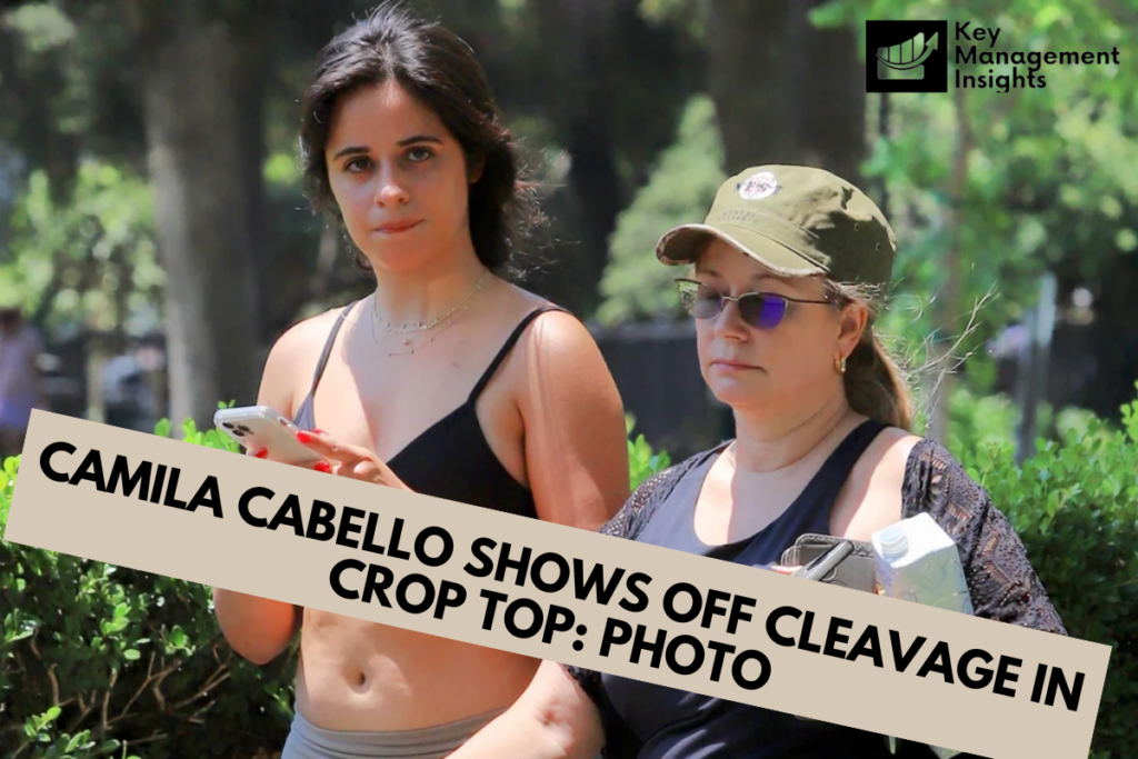 Camila Cabello Shows Off Cleavage in Crop Top: Photo