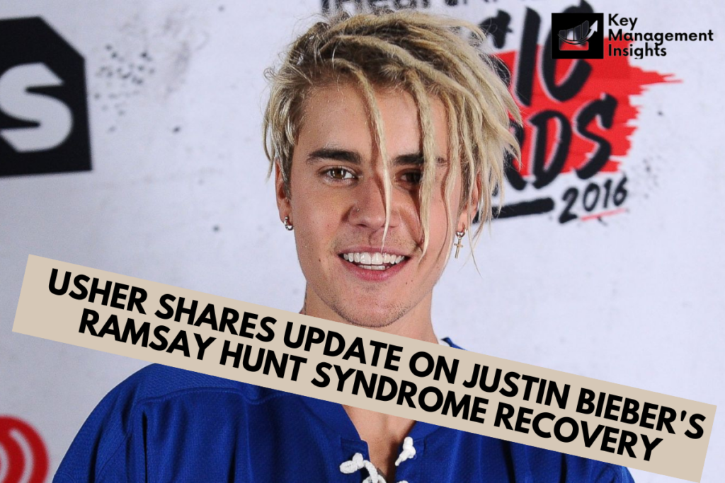 Usher Shares Update on Justin Bieber's Ramsay Hunt Syndrome Recovery
