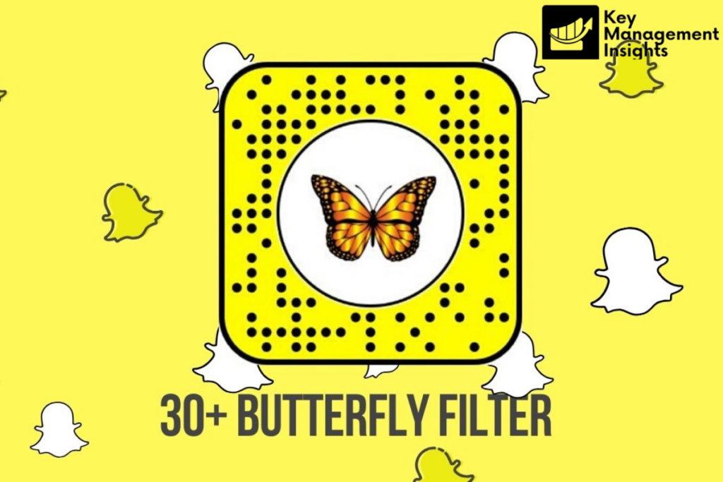 unlock the butterflies lens on snapchat